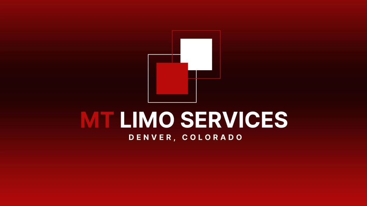 Luxury limousine parked in downtown Denver